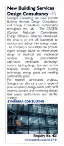 New Building Services Consultancy