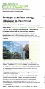 Building Talk